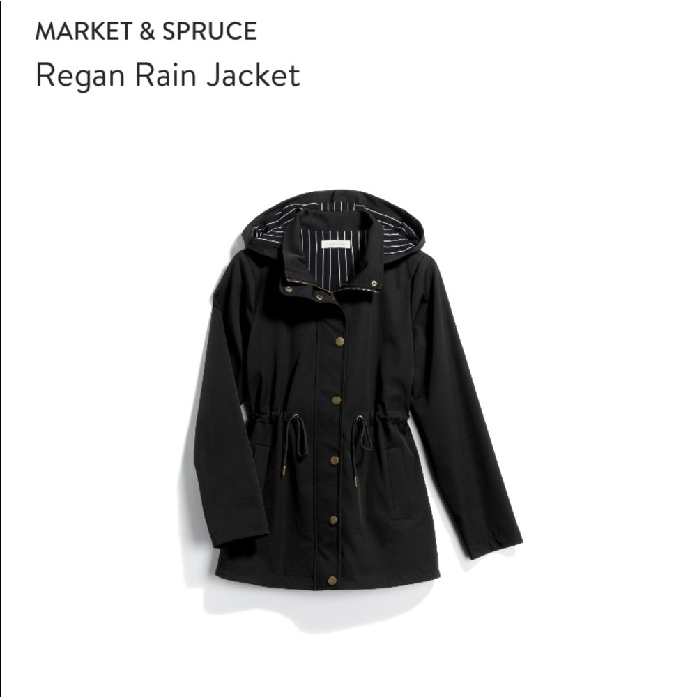 Market & Spruce Rain Jacket!